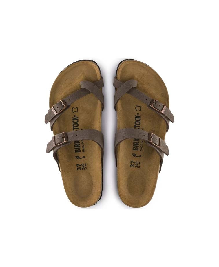 Birkenstock Mayari Birkibuc Mocca Regular - Mocca