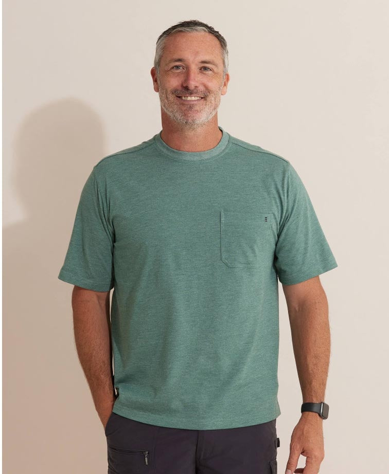Breakaway Tee Kinnersly Crew - Trellis Marle