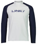 Line 7 Harbour Rash Top - Navy/Grey