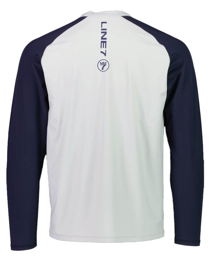 Line 7 Harbour Rash Top - Navy/Grey