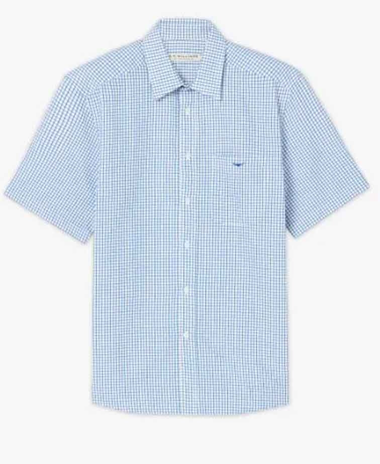 RMW Hervey Shirt - White/Blue