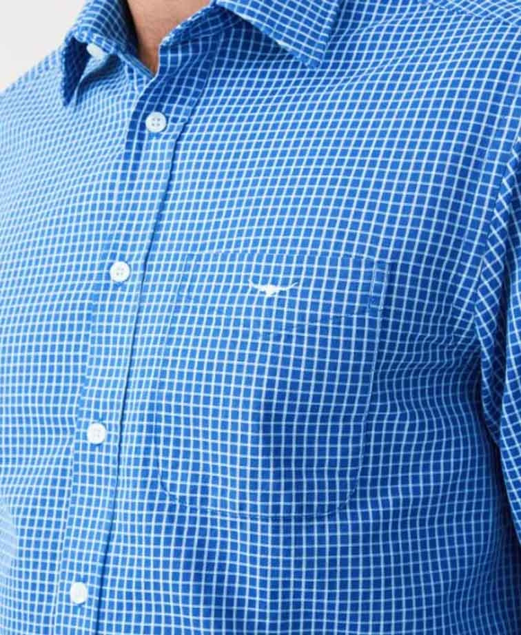 RMW Collins Shirt - White/Blue