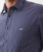 RMW Collins Shirt - Navy/White