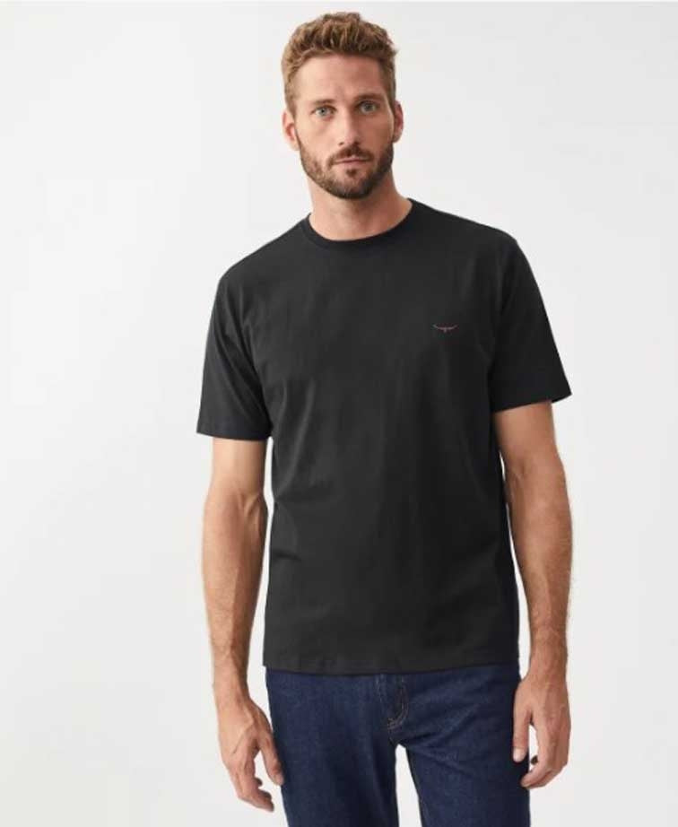 RMW Parson T-Shirt - Black/Chestnut
