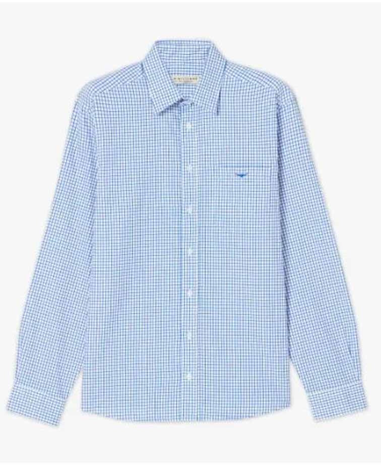 RMW Collins L/S Shirt - White/Blue