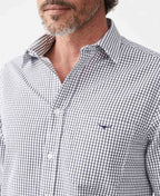 RMW Collins L/S Shirt - Navy/White