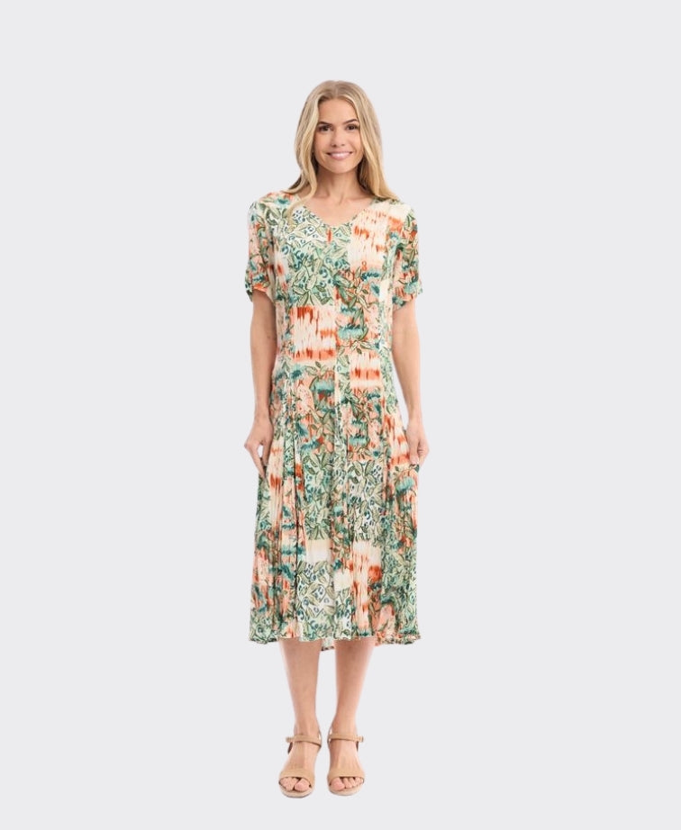 Orientique Dress Godet St Michiel