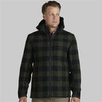 Swanndri Hudson Hoody - Olive/Blk Check