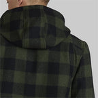 Swanndri Hudson Hoody - Olive/Blk Check