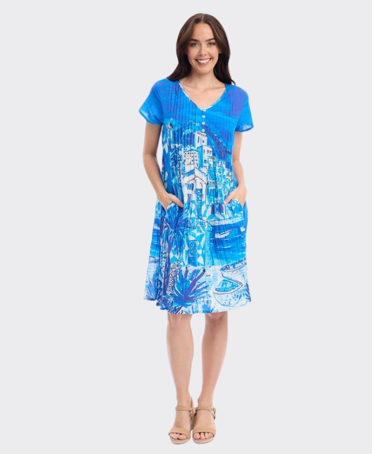 Orientique Dress Easy Fit Greek Island
