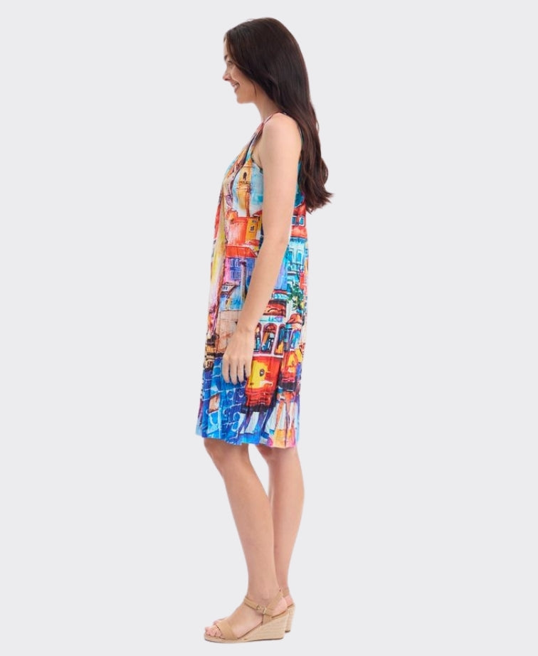 Orientique Dress Easy Fit Sleeveless Lisbon