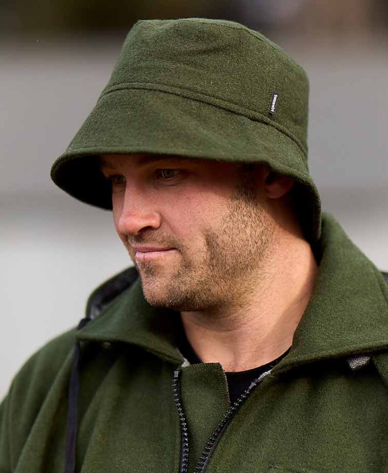Swanndri Crusher Hat - Olive