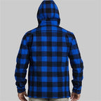Swanndri Hudson Hoody - Blue/Blk Check