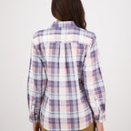 Swanndri Womens Egmont Shirt - Blush
