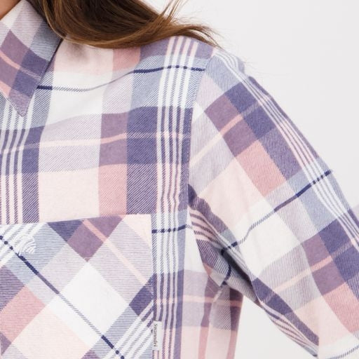 Swanndri Womens Egmont Shirt - Blush