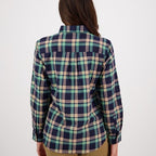 Swanndri Womens Egmont Shirt - Fern