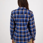 Swanndri Womens Egmont Shirt - Royal Blue