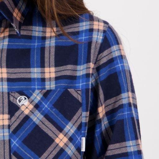Swanndri Womens Egmont Shirt - Royal Blue