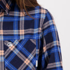 Swanndri Womens Egmont Shirt - Royal Blue