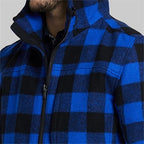 Swanndri Hudson Hoody - Blue/Blk Check