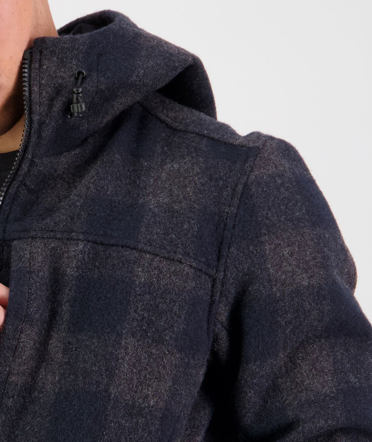 Swanndri Hudson Hoody - Coal Check