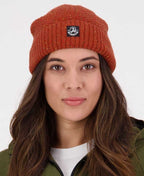 Swanndri South Rd Waffle Beanie - Terracotta