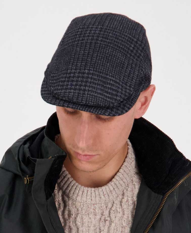Swanndri Bristol Flat Cap - Webb Check