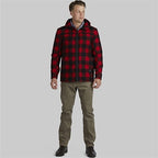 Swanndri Hudson Hoody - Red/Blk Check