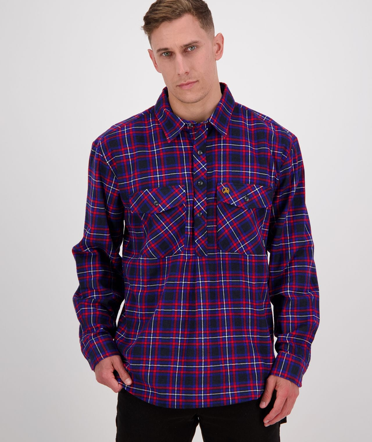 Swanndri Egmont Shirt - Cherry Check