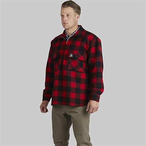 Swanndri Ranger Shirt - Red/Blk Check