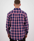 Swanndri Barn Yarn Dye Shirt - Brick Red