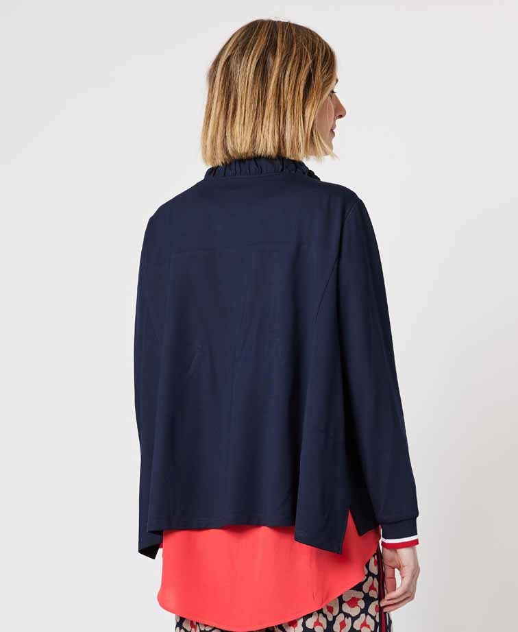 Clarity Jacket Fuchi Bomber - Navy