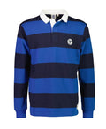 Line 7 Range Cotton Rugby Top - Blue/Navy