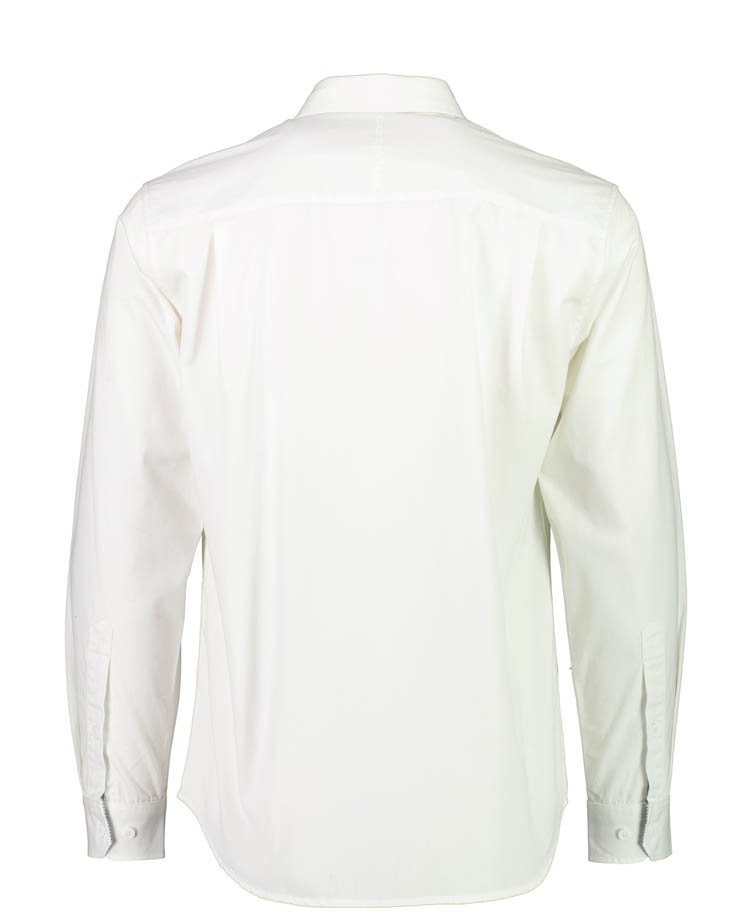 Line 7 Stern Cotton L/S Shirt - White