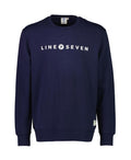 Line 7 Seven Cotton Crew Sweatshirt - Navy
