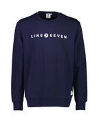 Line 7 Seven Cotton Crew Sweatshirt - Navy