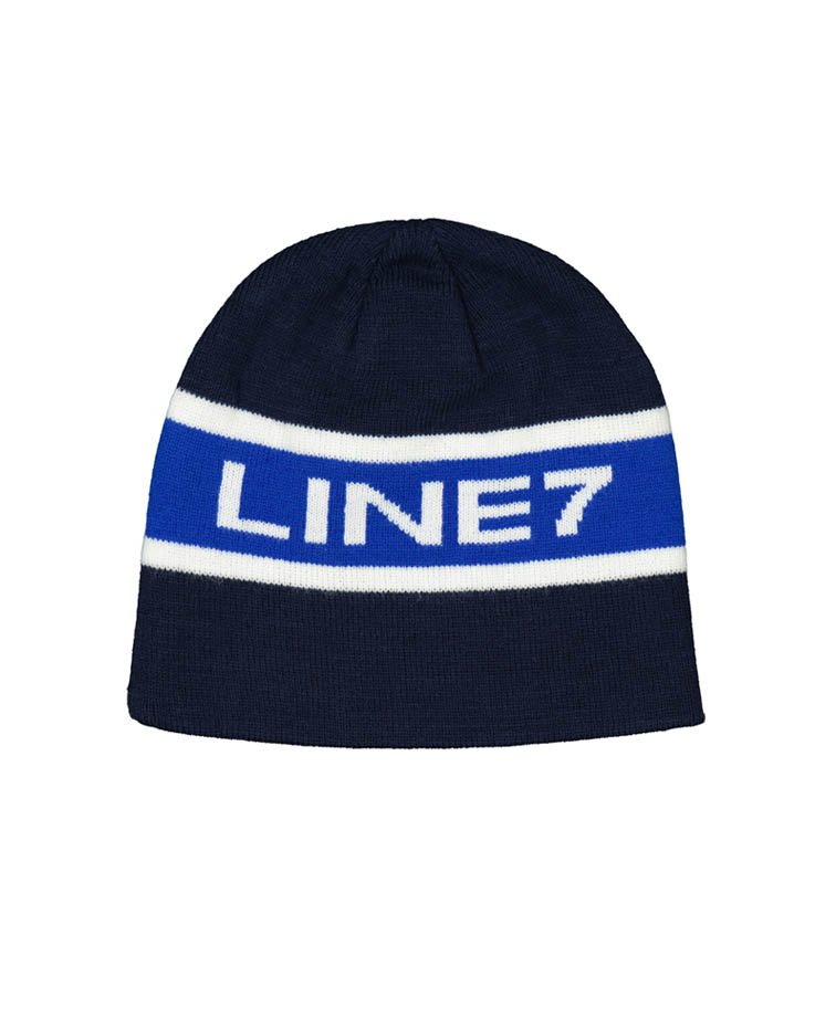 Line 7 L7 Beanie - Navy/Blue/White
