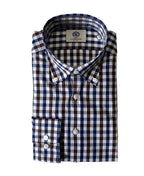 Cambridge Shirt L/S Check - Brown