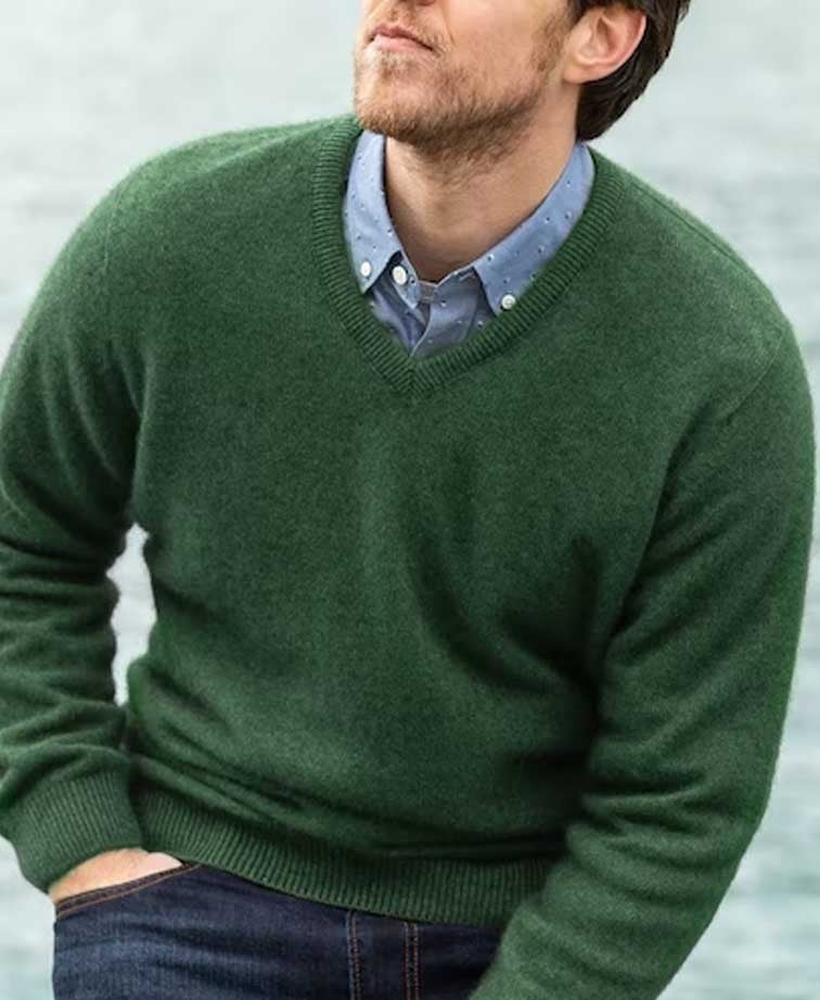 Noble Wilde Mens Oxford Vee - Jungle