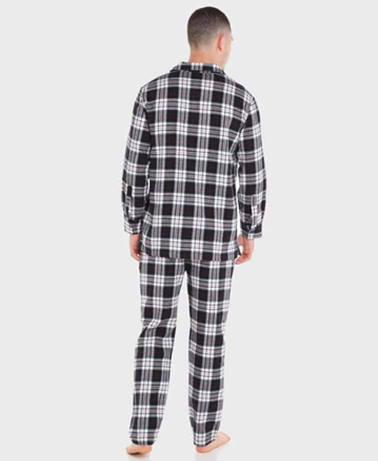 Coast Flannel PJ Set - Harbour Check