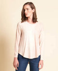 Foil Tee Relaxed Swing - Oatmeal Block