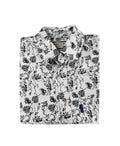 Portobello Rd Shirt L/S Print - White