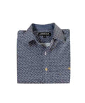 Lifestyle Shirt L/S Spot Print - White