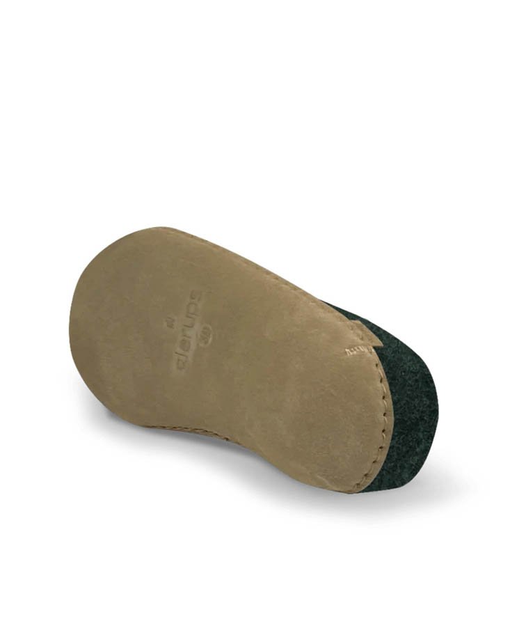 Glerups Slip-On Forest Leather Sole - Forest