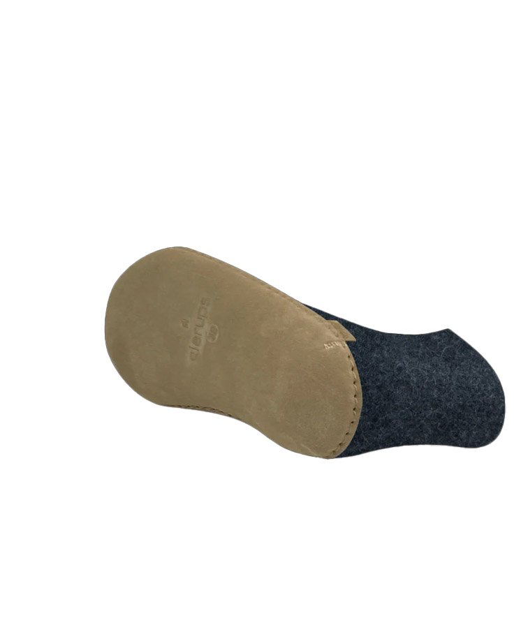 Glerups Boot Denim Leather Sole - Denim