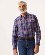 RMW Collins Shirt - Blue/White/Red