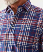 RMW Collins Shirt - Blue/White/Red
