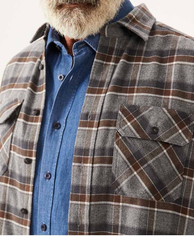 RMW Bourke Workshirt - Grey
