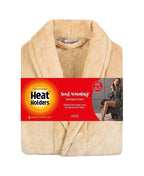 Heat Holders Ladies Dressing Gown - Champagne