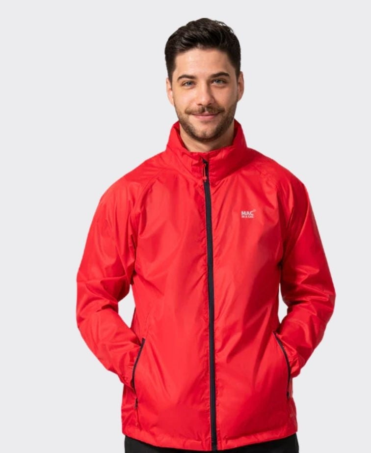 Mac in A Sac Origin Packable Jacket - Red